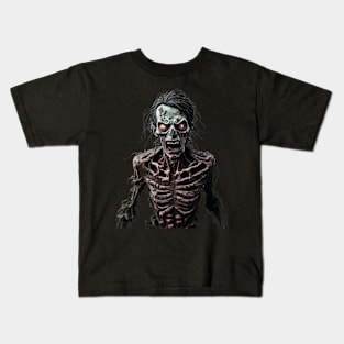 Zombie not very happy Kids T-Shirt